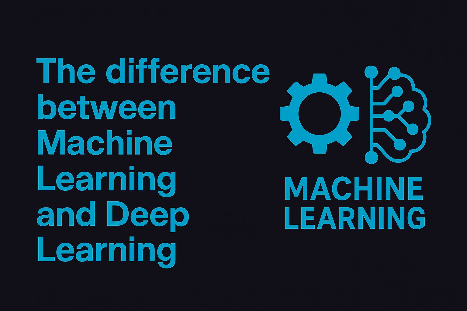 فرق ماشین لرنینگ (Machine Learning) و دیپ لرنینگ (Deep Learning)